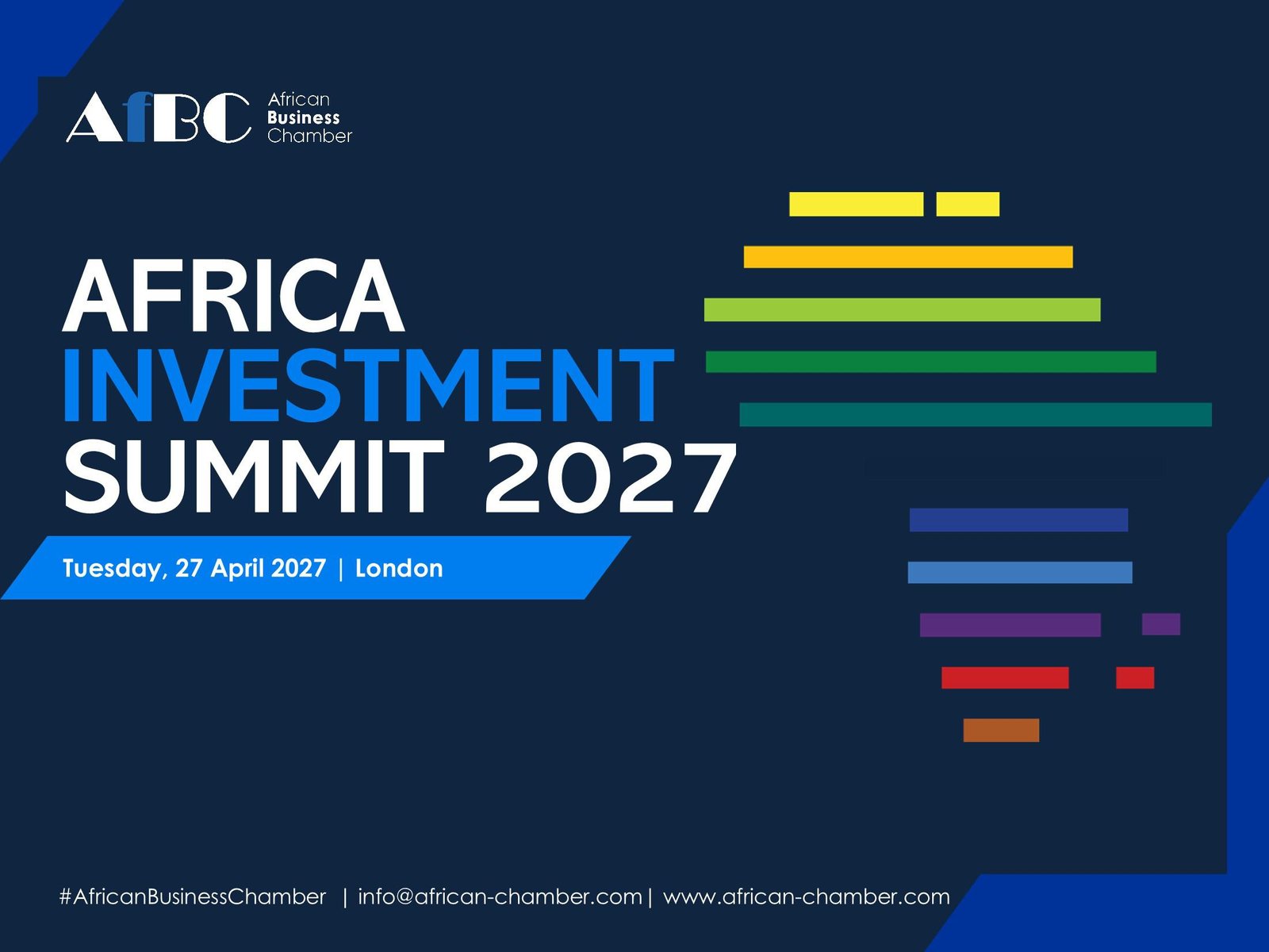 AfBC Africa Investment Summit 2027 (London) event flyer
