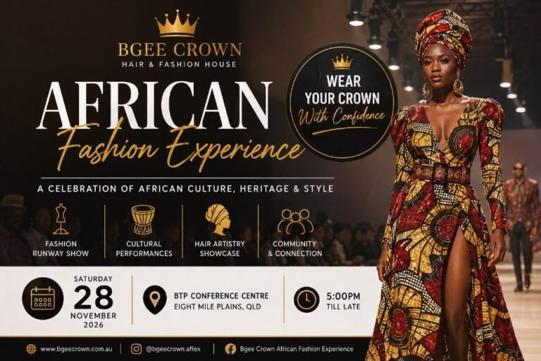 Event flyer: African Fashion Experience