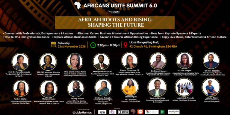 Africans Unite Summit (Birmingham) event flyer