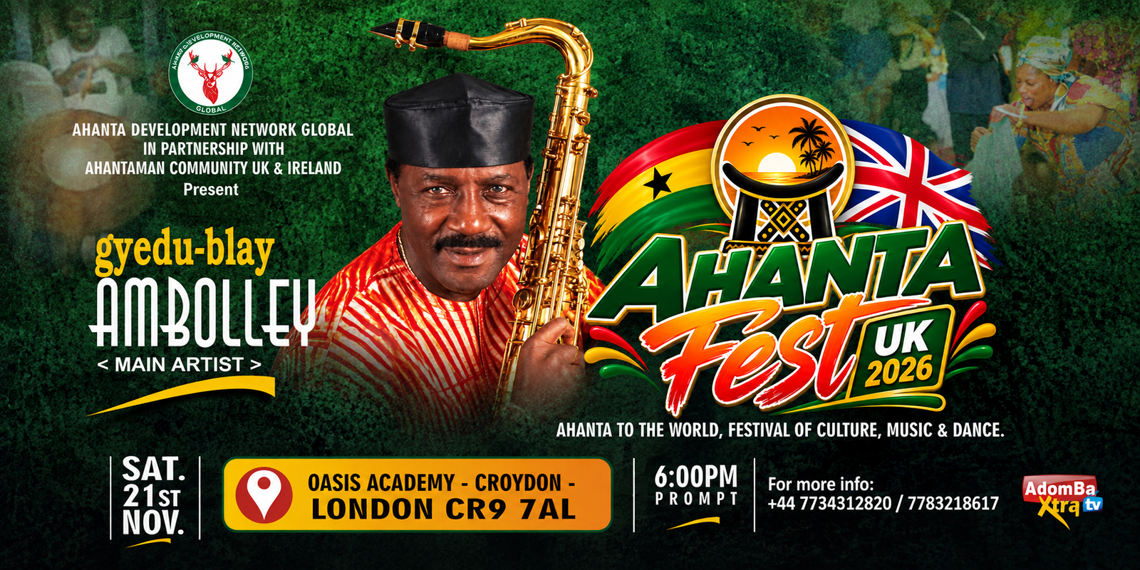Ahanta Fest UK 2026