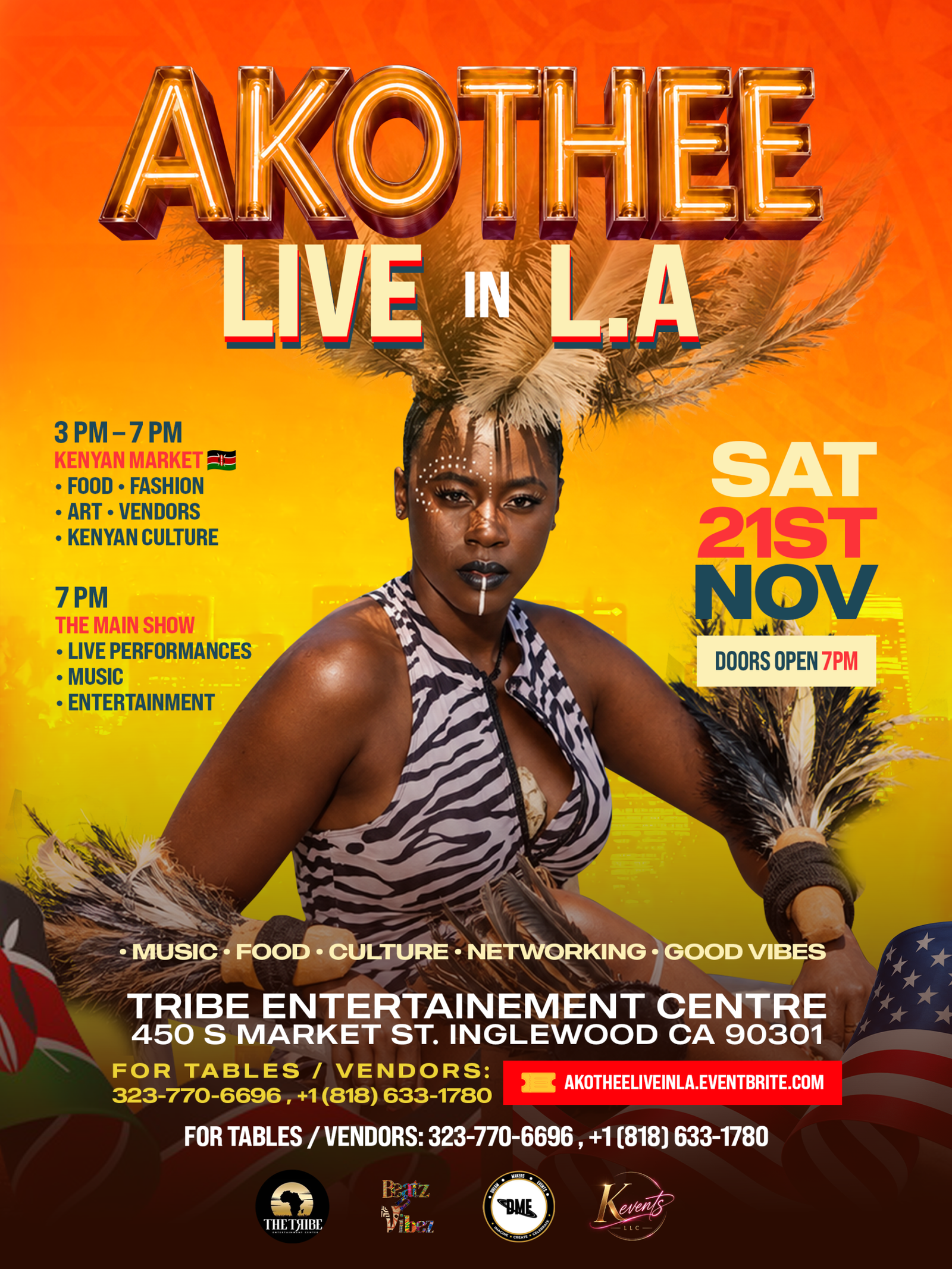 Akothee live in LA