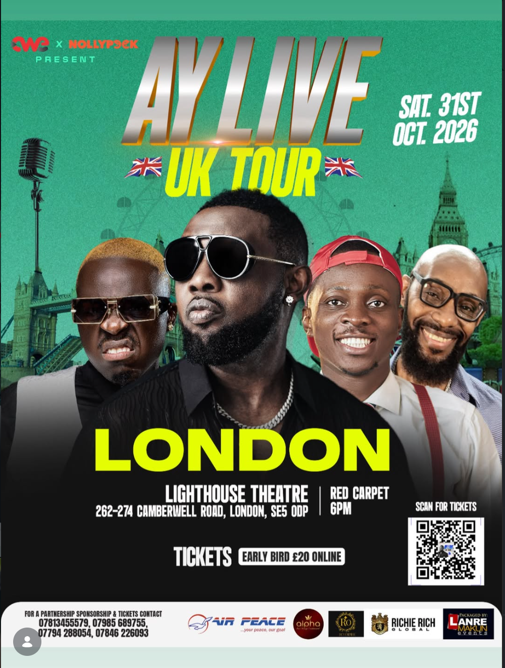 AY Live in London 2026