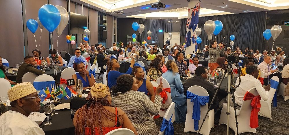 Event flyer: Celebration of African Australians Annual Awards Dinner Sydney 2026
