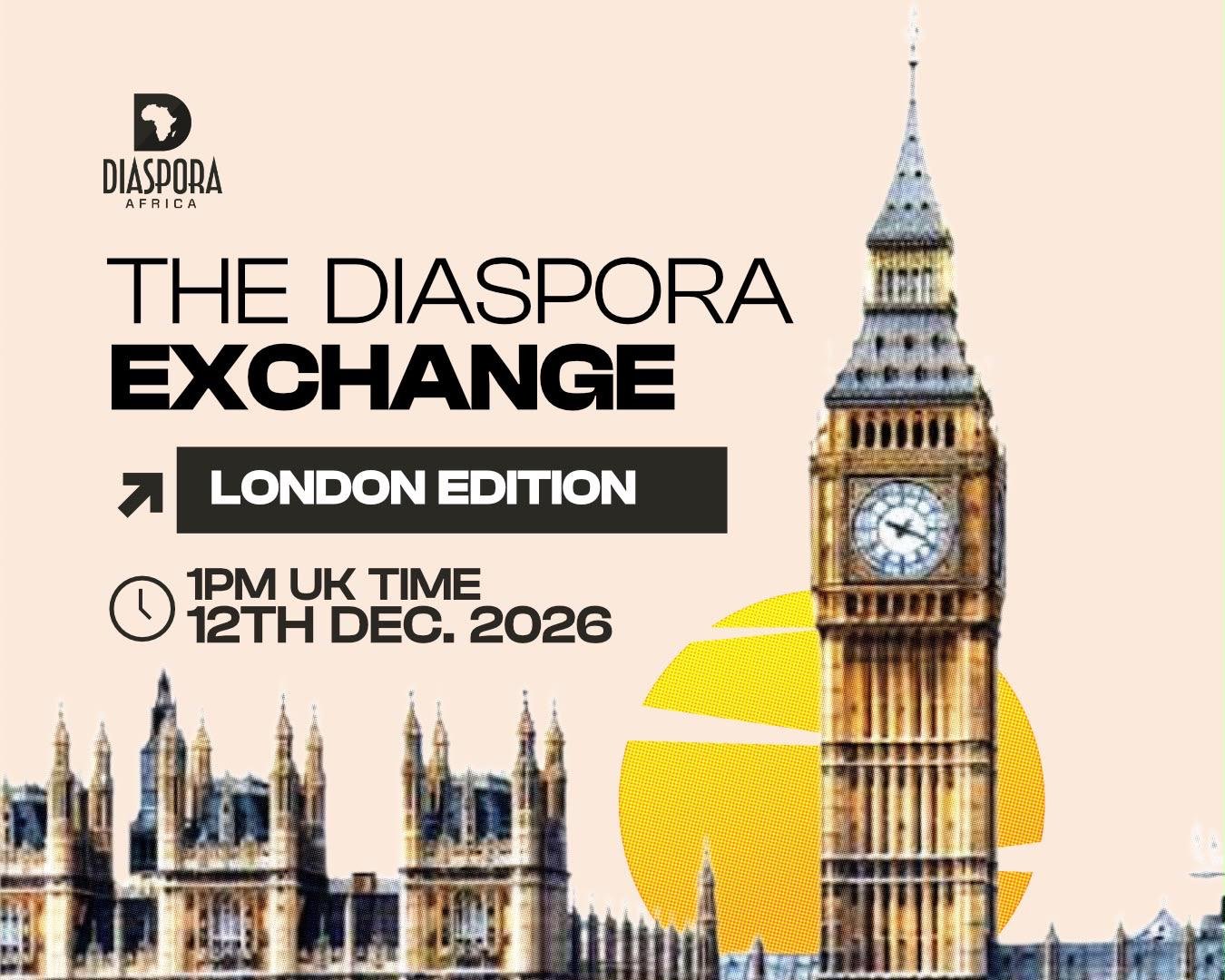 Diaspora Africa Media and Community Mixer event flyer