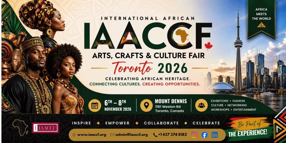 Event flyer: International African Arts, Crafts and Culture Fair