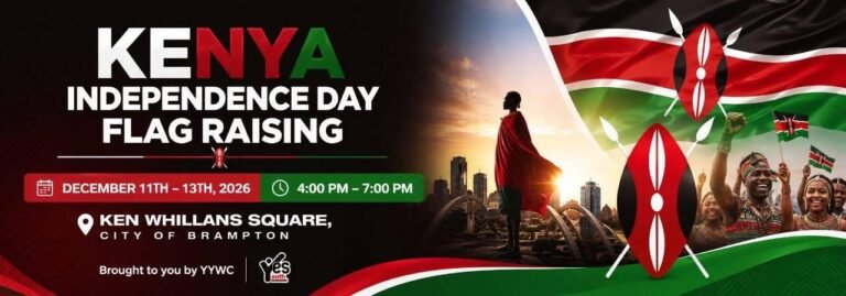 Kenya Independence Day Flag Raising Ceremony – Brampton