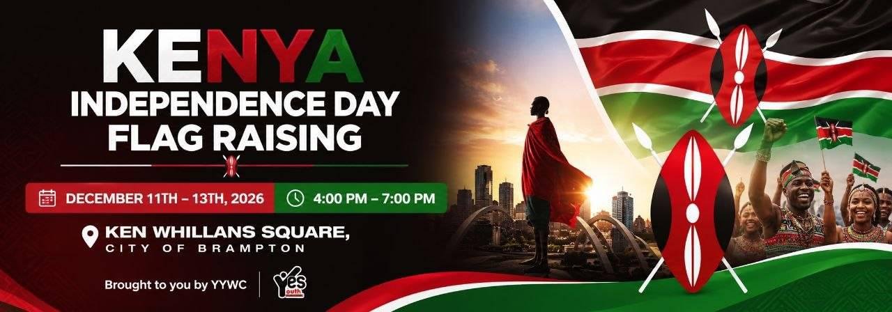 Kenya Independence Day Flag Raising Ceremony – Brampton