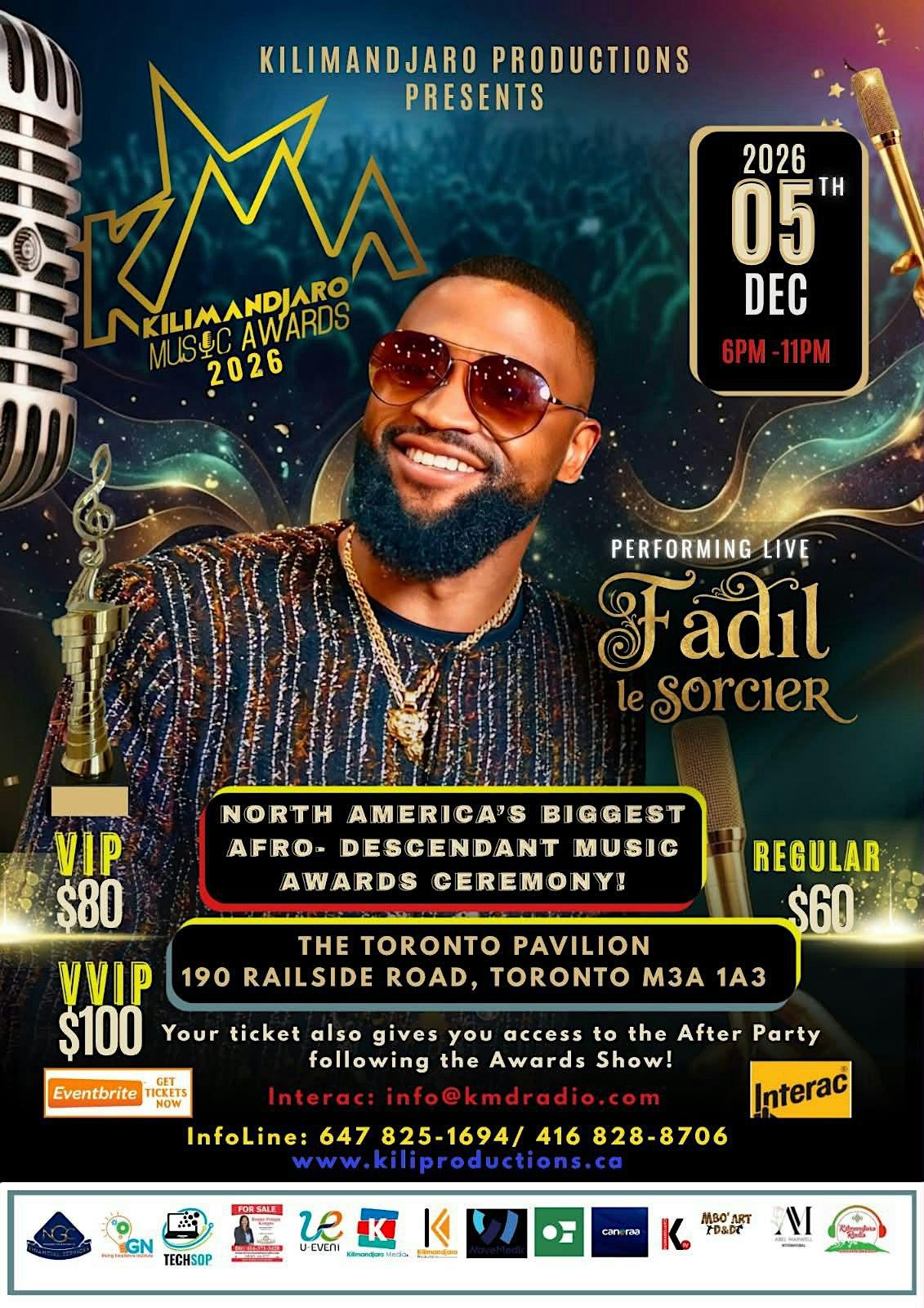 Kilimandjaro Music Awards (KMA) 2026 event flyer