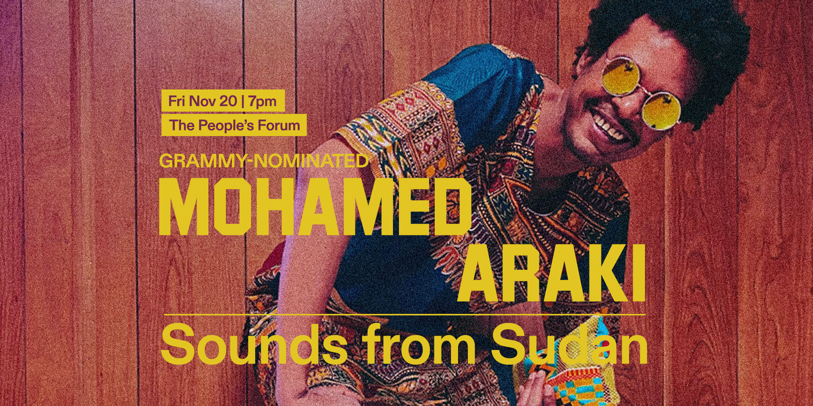 Mohamed Araki: Sounds from Sudan