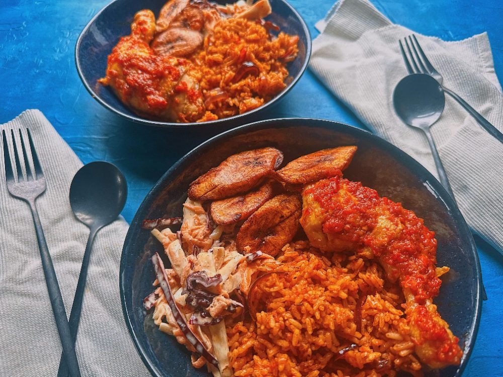 Event flyer: Nigerian Jollof Cookery Class (Forest Hill)