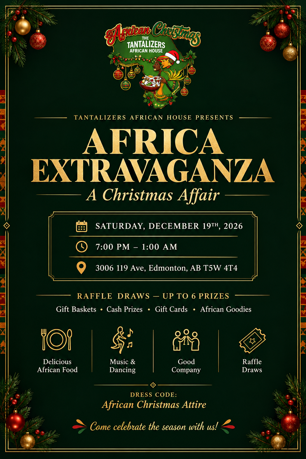 The Tantalizers African Christmas