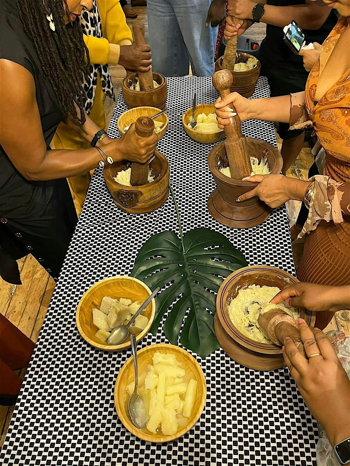 The West African Supper Club event flyer