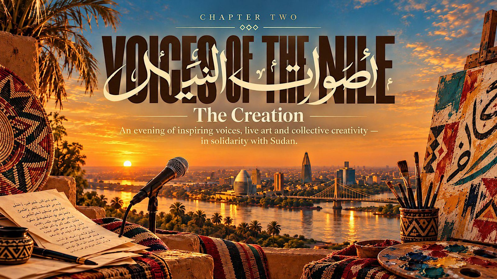 Voices of the Nile: The Creation event flyer