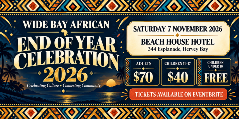 Wide Bay African End of Year Celebration