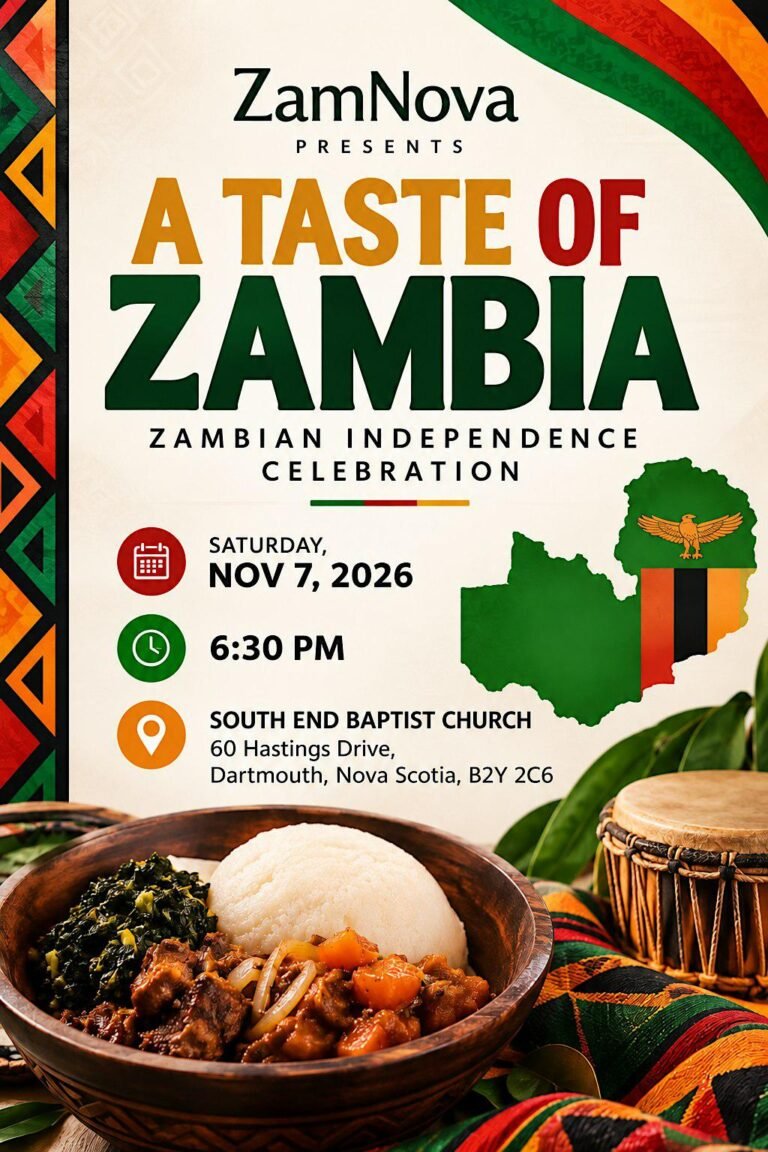 ZamNova: An Evening of Zambian Culture, Food and Music