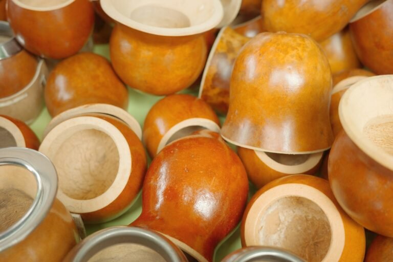Carved calabash bowls