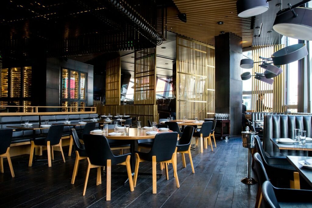 Representative dining room photo for Manze